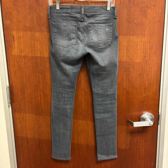 Rag & Bone Skinny Gray Jeans in Croxley Stretch size 25 - Picture 2 of 14